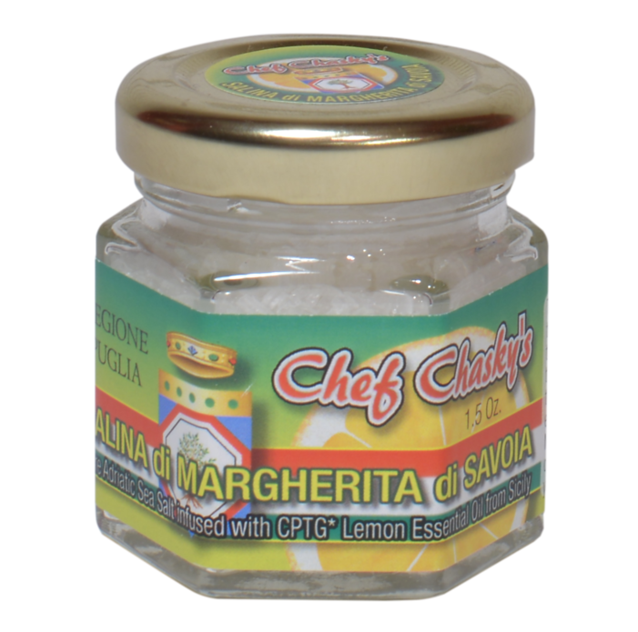 Salina di Margherita di Savola Infused Adriatic Sea Salt Chef Craig Chasky Gourmet Product